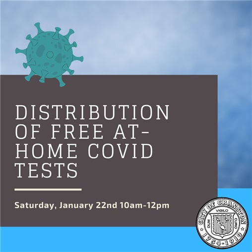 Distribution of free at-home COVID tests